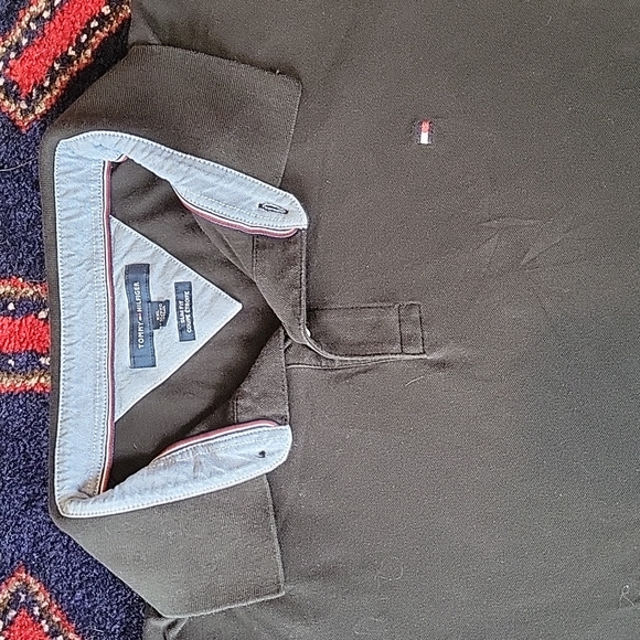 XXL TOMMY HILFIGER black polo - Picture 2 of 2